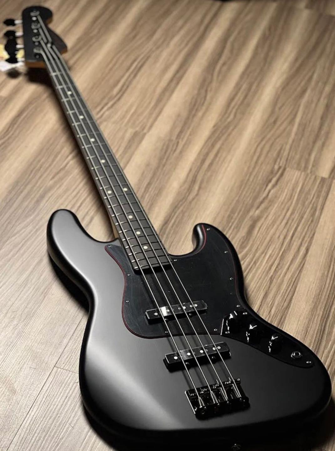 A Fender Japan Modern Jazz Bass. @gasstationguitars