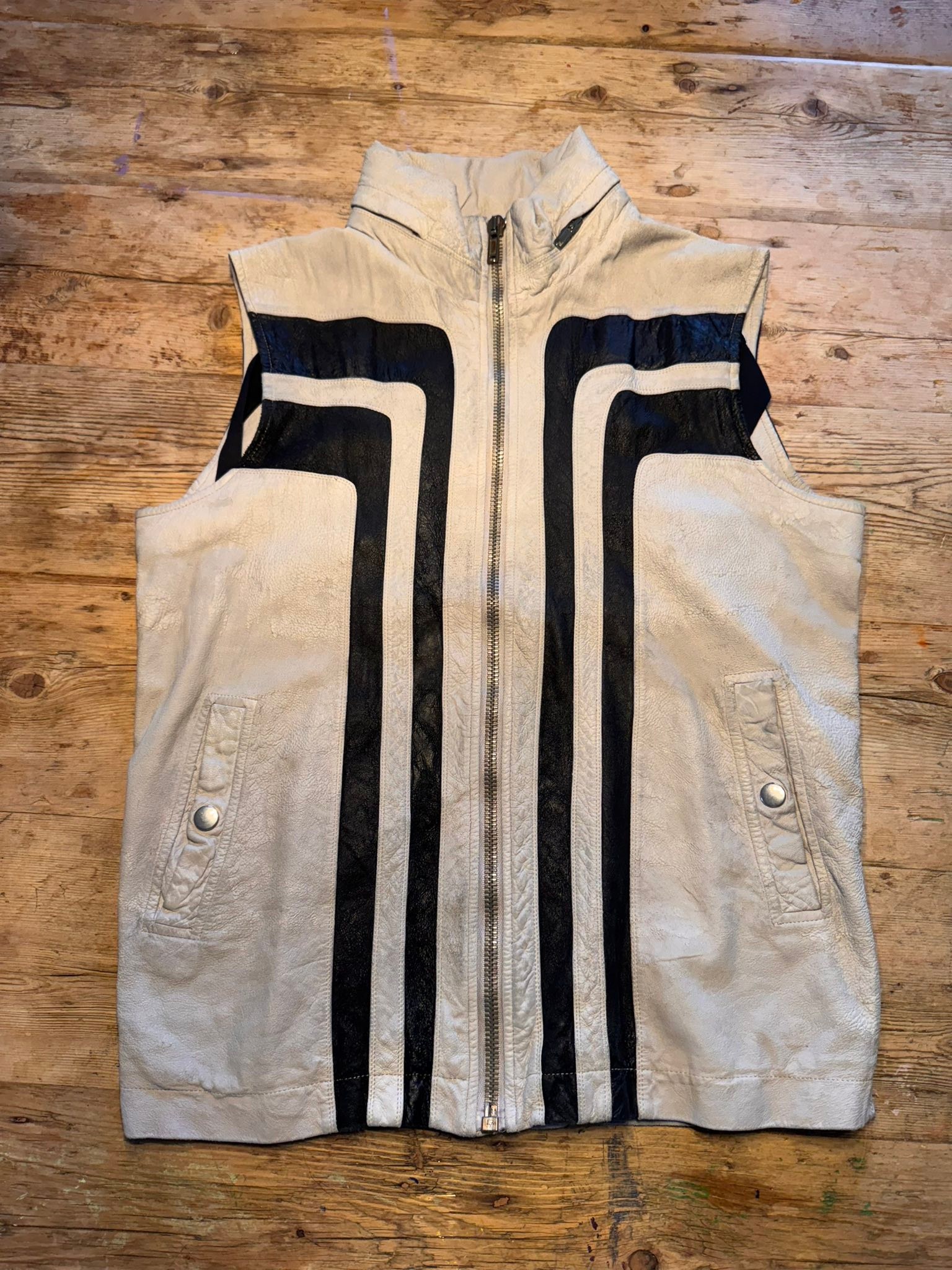 Rare Rick Owens Lamb Leather Vest – Archive Dunk Season Hey all 