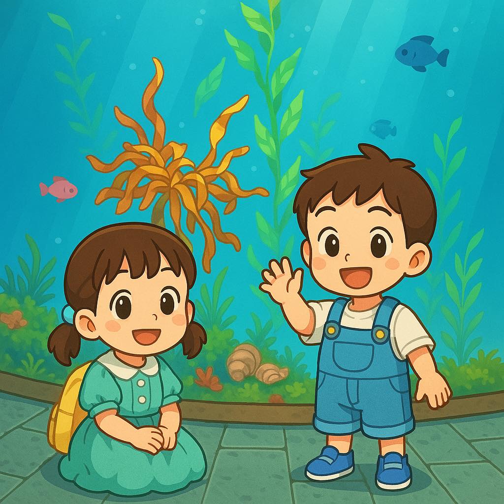 小紫米與弟弟的日常 - AI生成卡通圖 本來是背對的照片 改成正面照超可愛的 ️ | Facebook