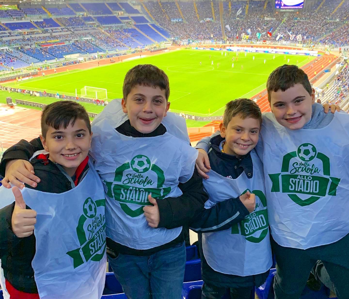 Dalla Scuola Allo Stadio - Ringraziamo Il Comune di Pomezia, l ...