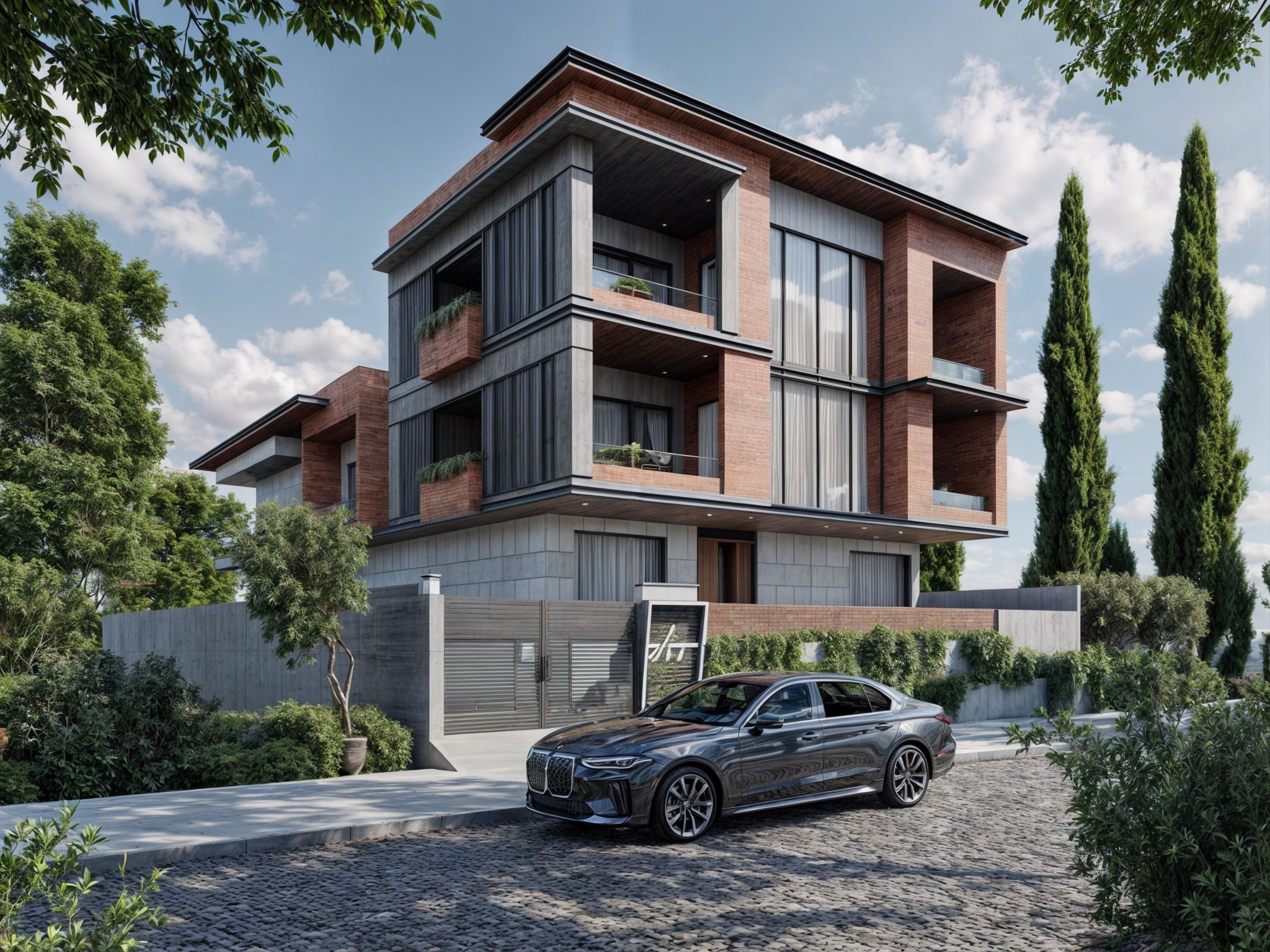 Hoseein - HELLO 😍😍 Revit Architecture Modeling My New Work Exterior ...
