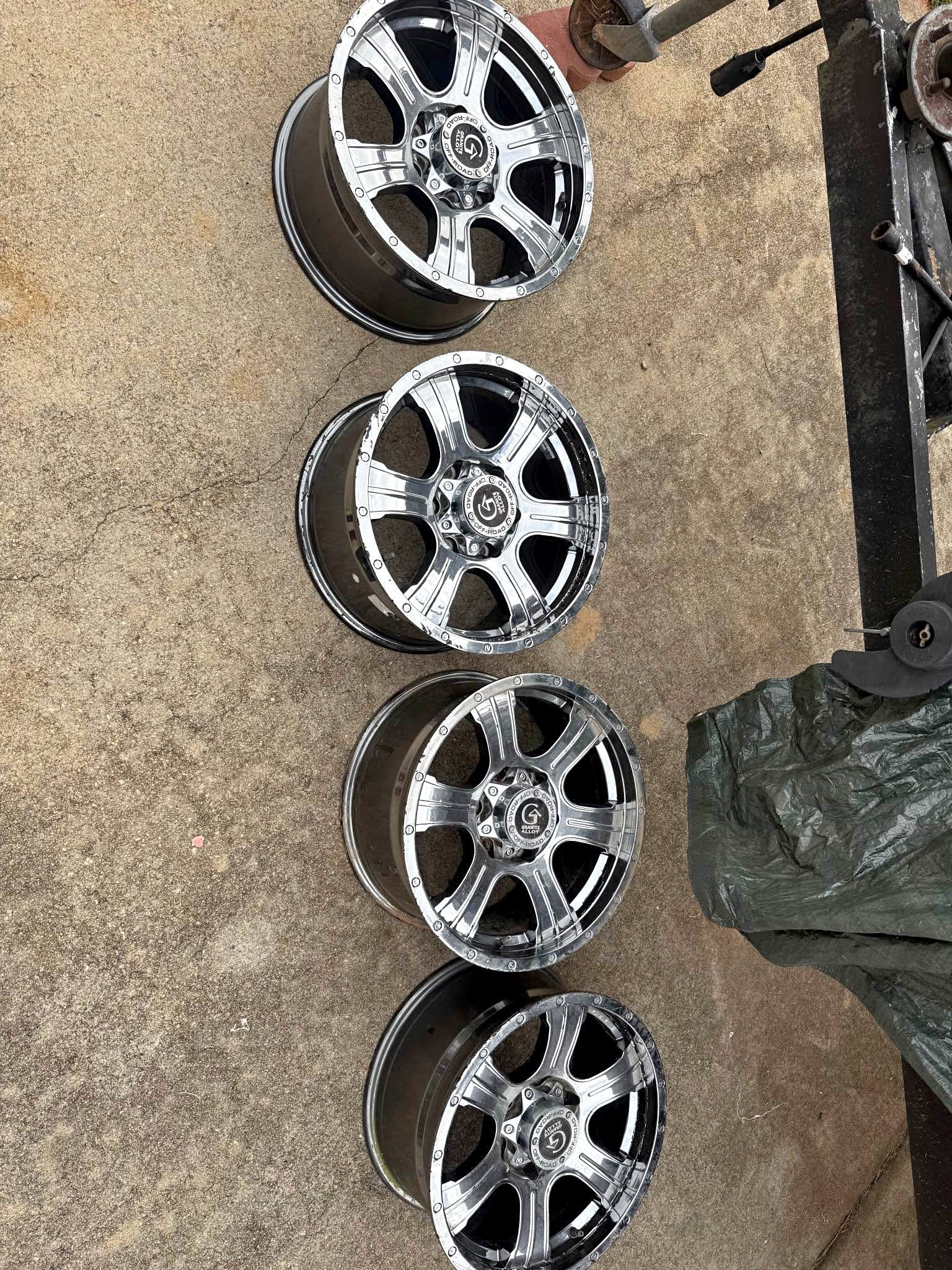 17 inch 6 lug Chevy rims - Car Wheels, Tires & Parts - LaGrange ...