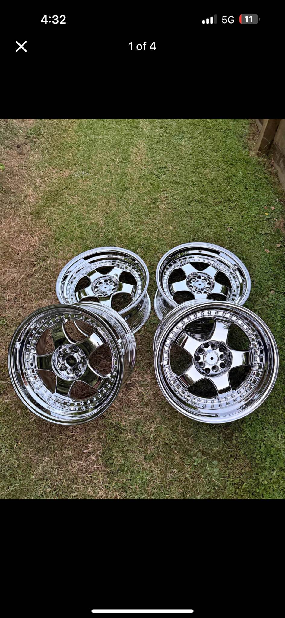 Work/wolf chrome rims 5x114.3 18x9.5 - Car Wheels, Tires & Parts ...