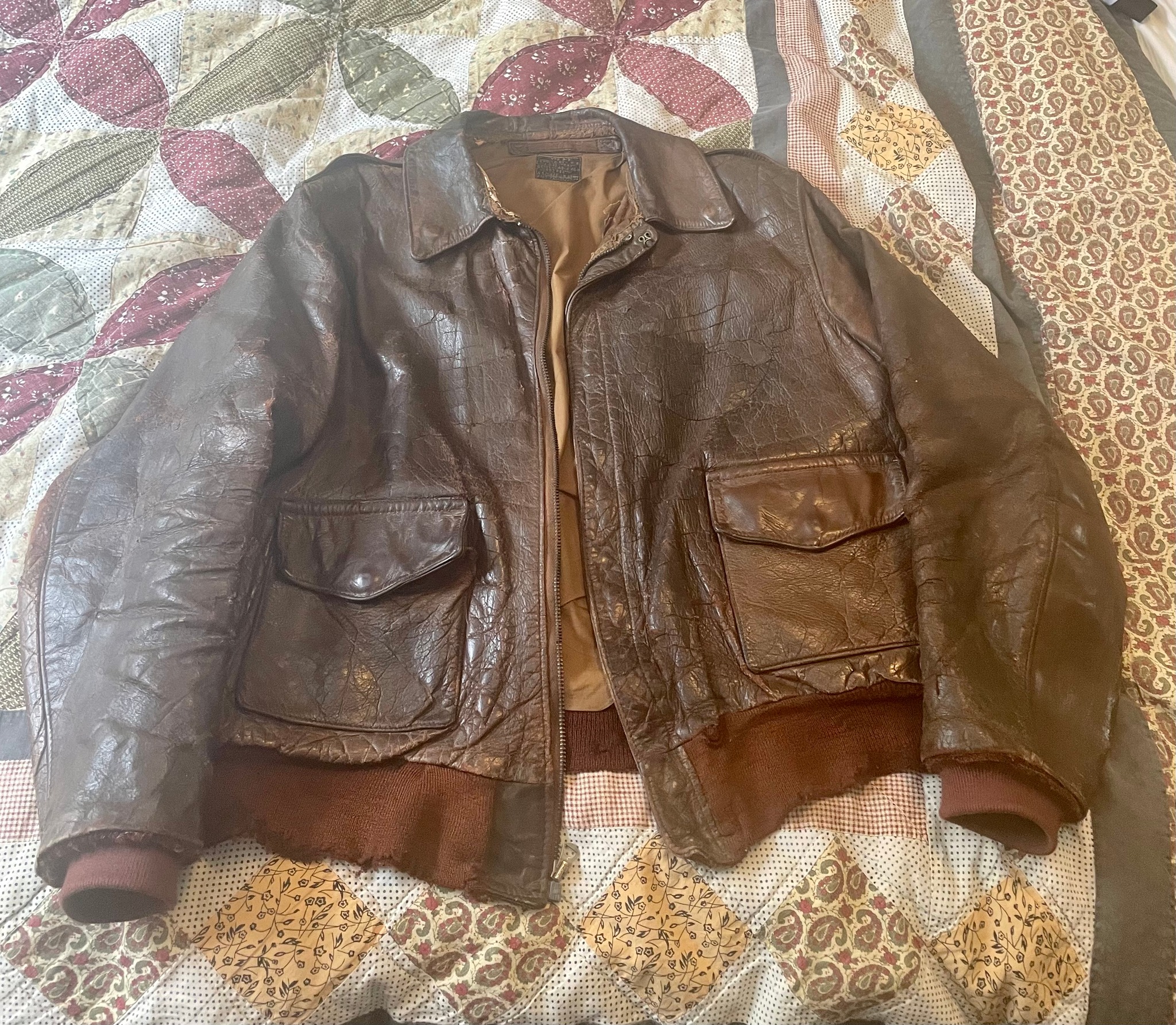 What is the history of Aero A2 jackets like mine from 1942?