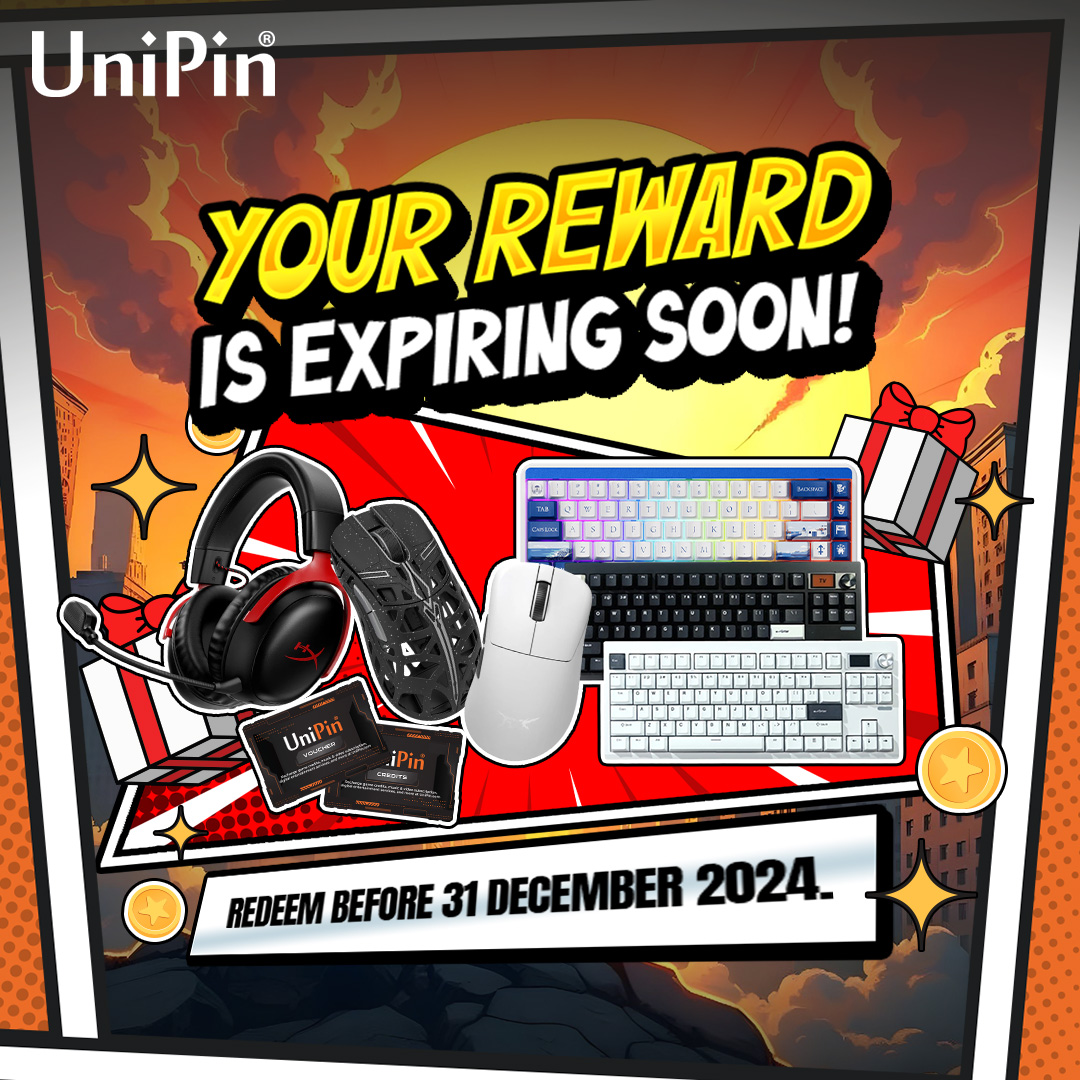 UniPin - REDEEM YOUR REWARD POINTS NOW BEFORE THEY EXPIRE!... | Facebook