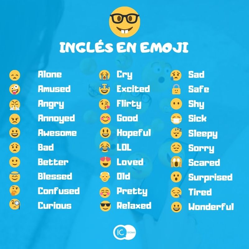 IC Idiomas - Arrancamos la semana con los emojis 🤓📘🇬🇧... | Facebook