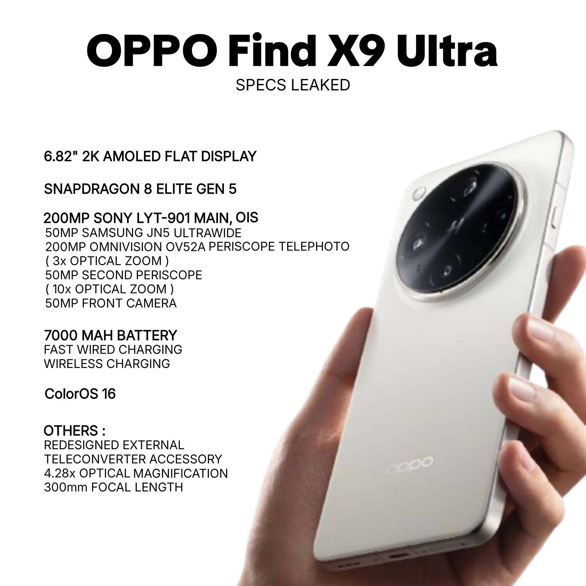 OPPO Find X9 Ultra 🚨