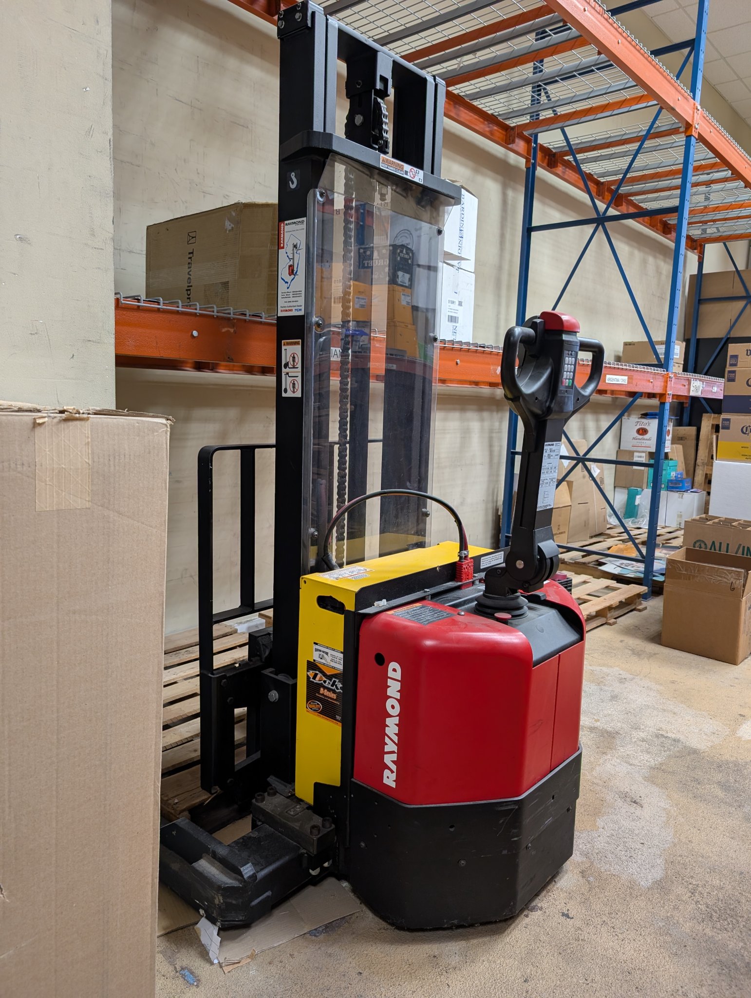 Raymond RAS25 Electric Walkie Straddle Stacker Forklift - Miscellaneous ...