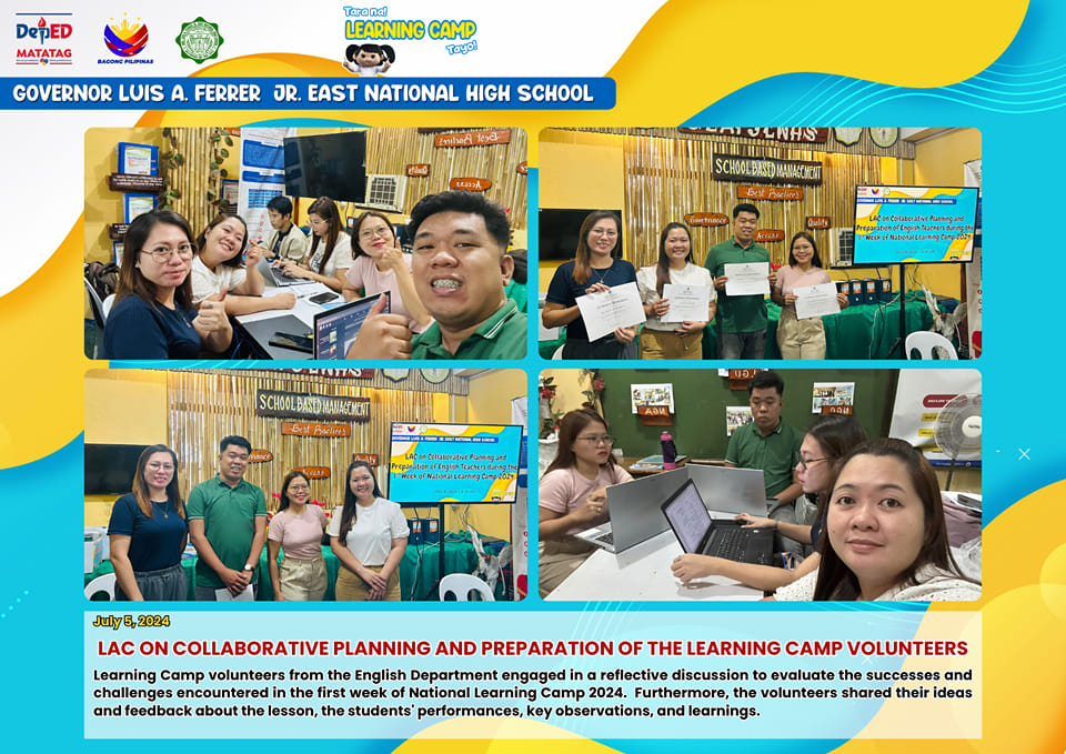 IN PHOTOS | LAC on Collaborative Planning and Preparation of the ...