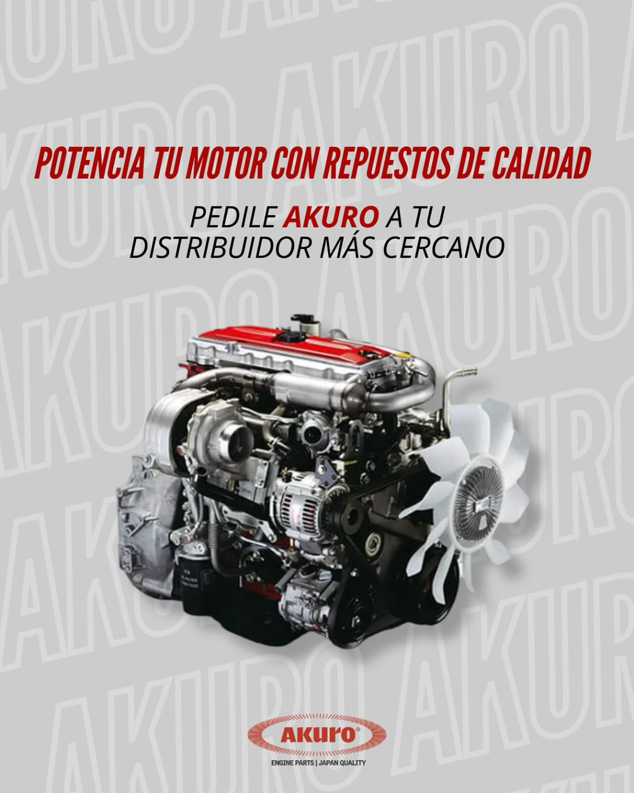 Akuro - Nuestros repuestos representan la calidad y trayectoria de ...