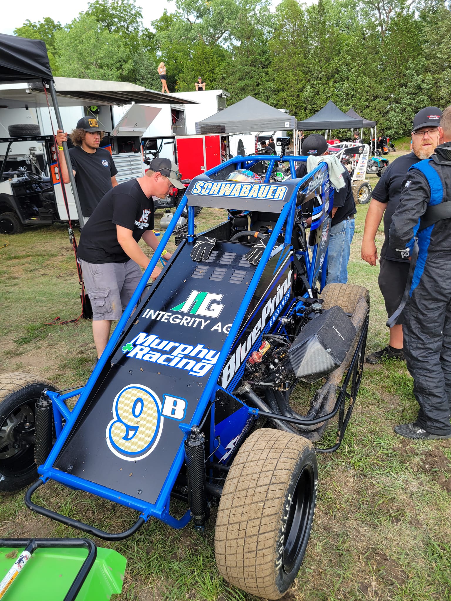 Murphy - Hotlaps are complete. We have a happy driver with a happy car ...