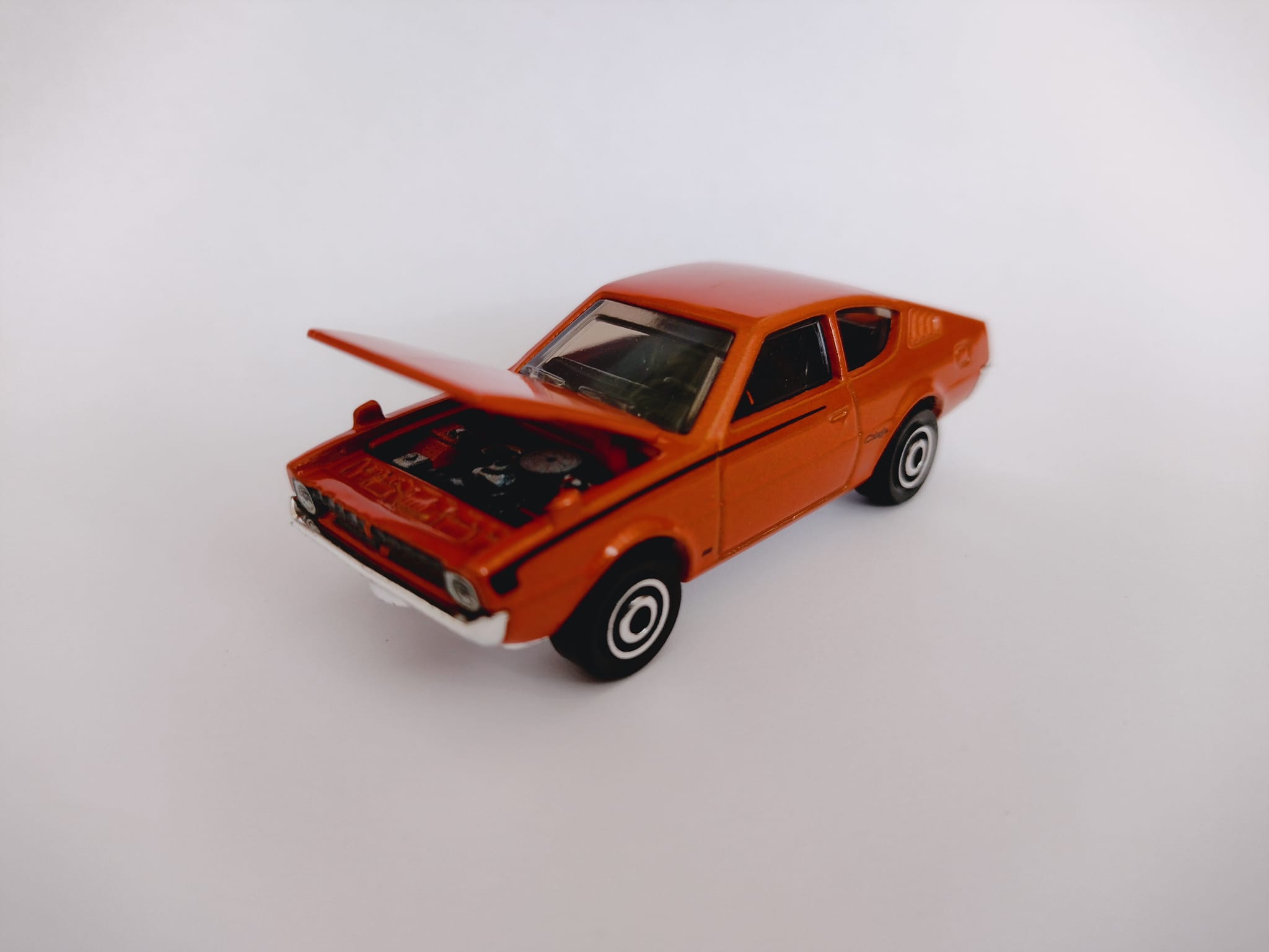Matchbox '75 Mitsubishi Lancer Celeste diecast car