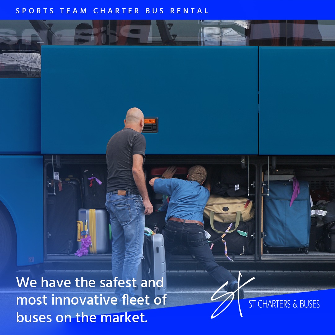 Our buses have a large load... - ST Charters and Buses