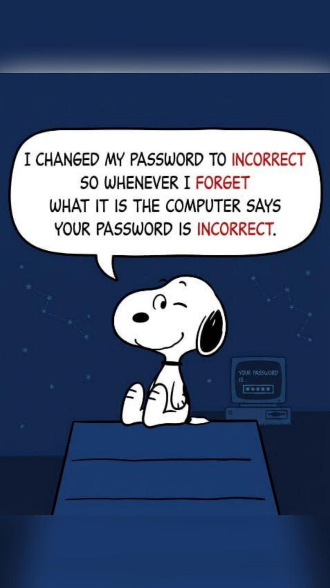 That password trick sounded smarter in my head 😂💻