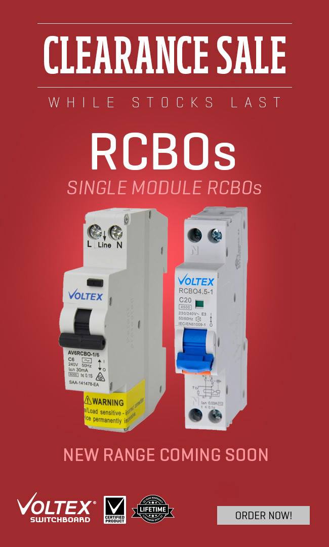 These RCBOs are on special... - Voltex Electrical Australia | Facebook