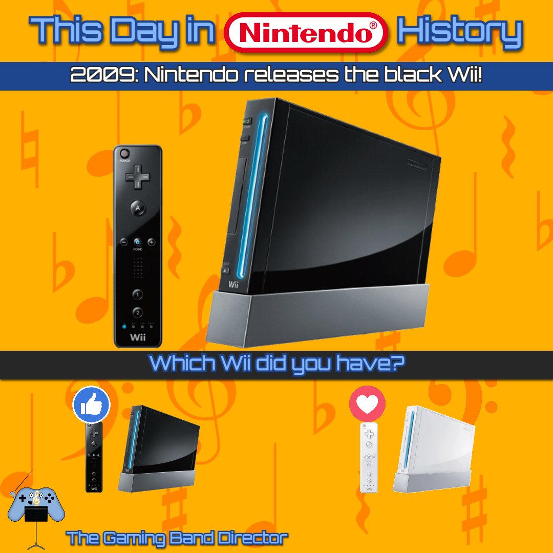 All the official colors of the Wii! ✨