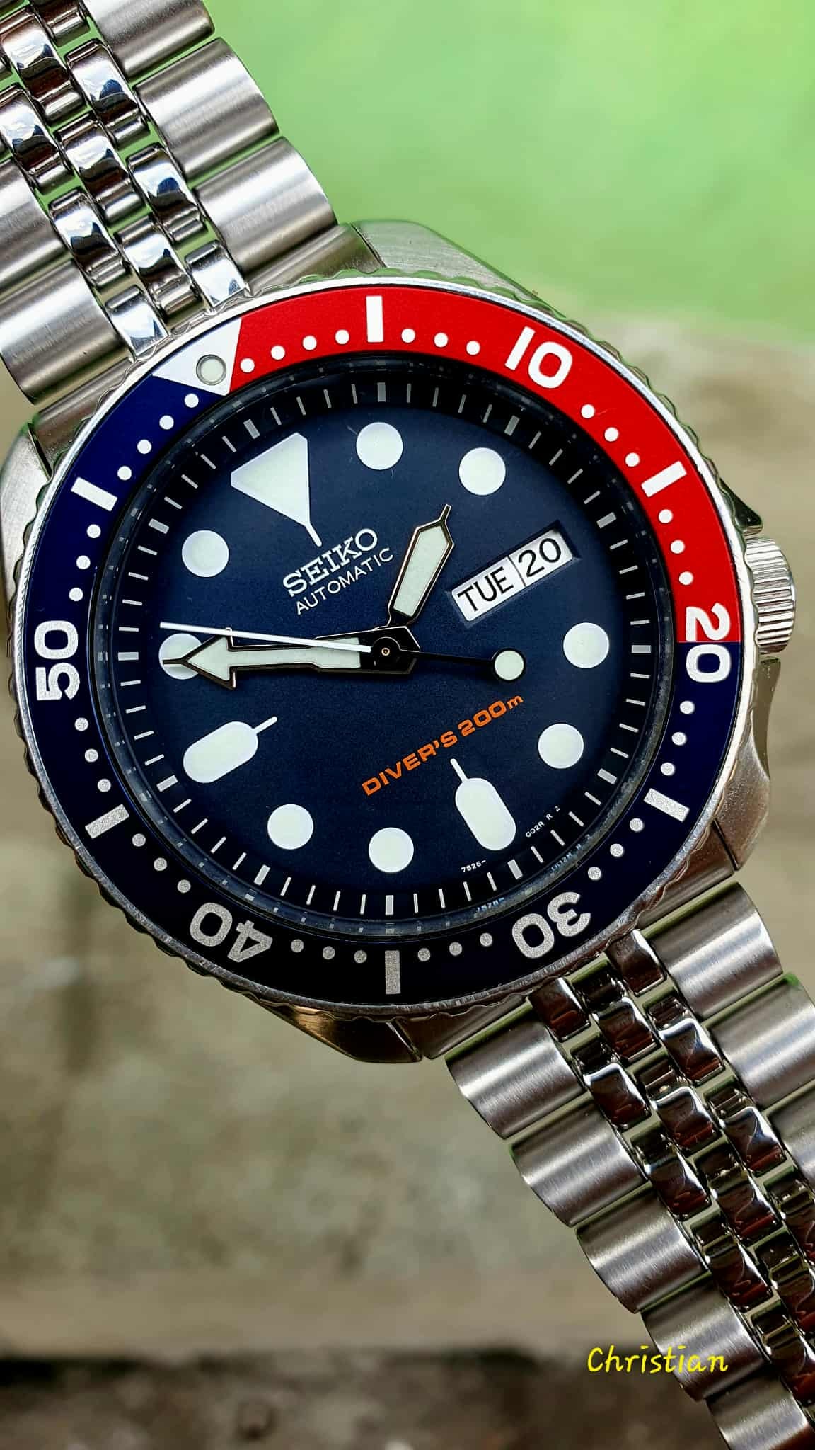1986 Seiko Quartz Professional Diver's 200m watch