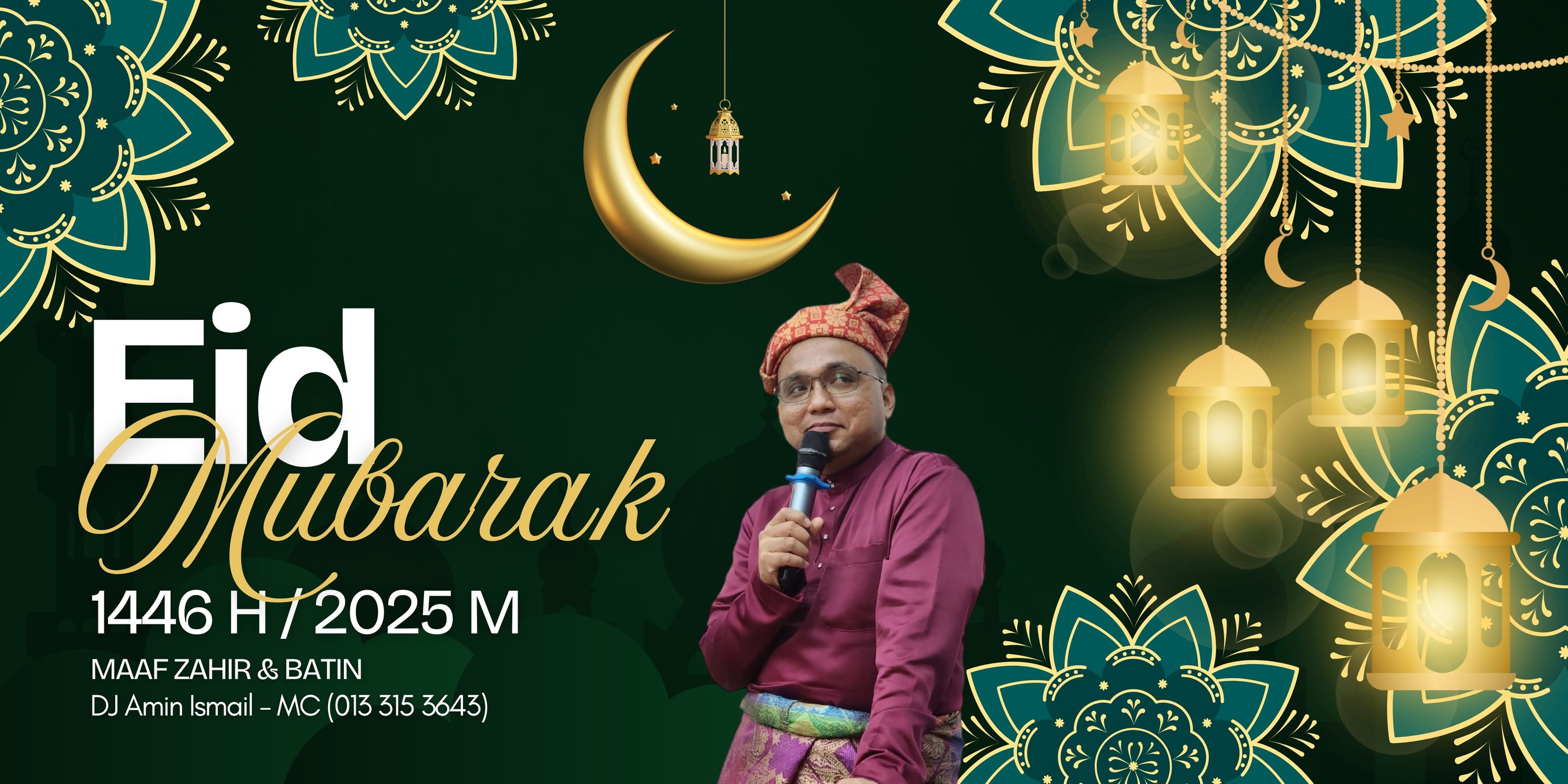 DeeJay - Selamat Hari Raya Aidilfitri, Maaf Zahir dan Batin kepada ...