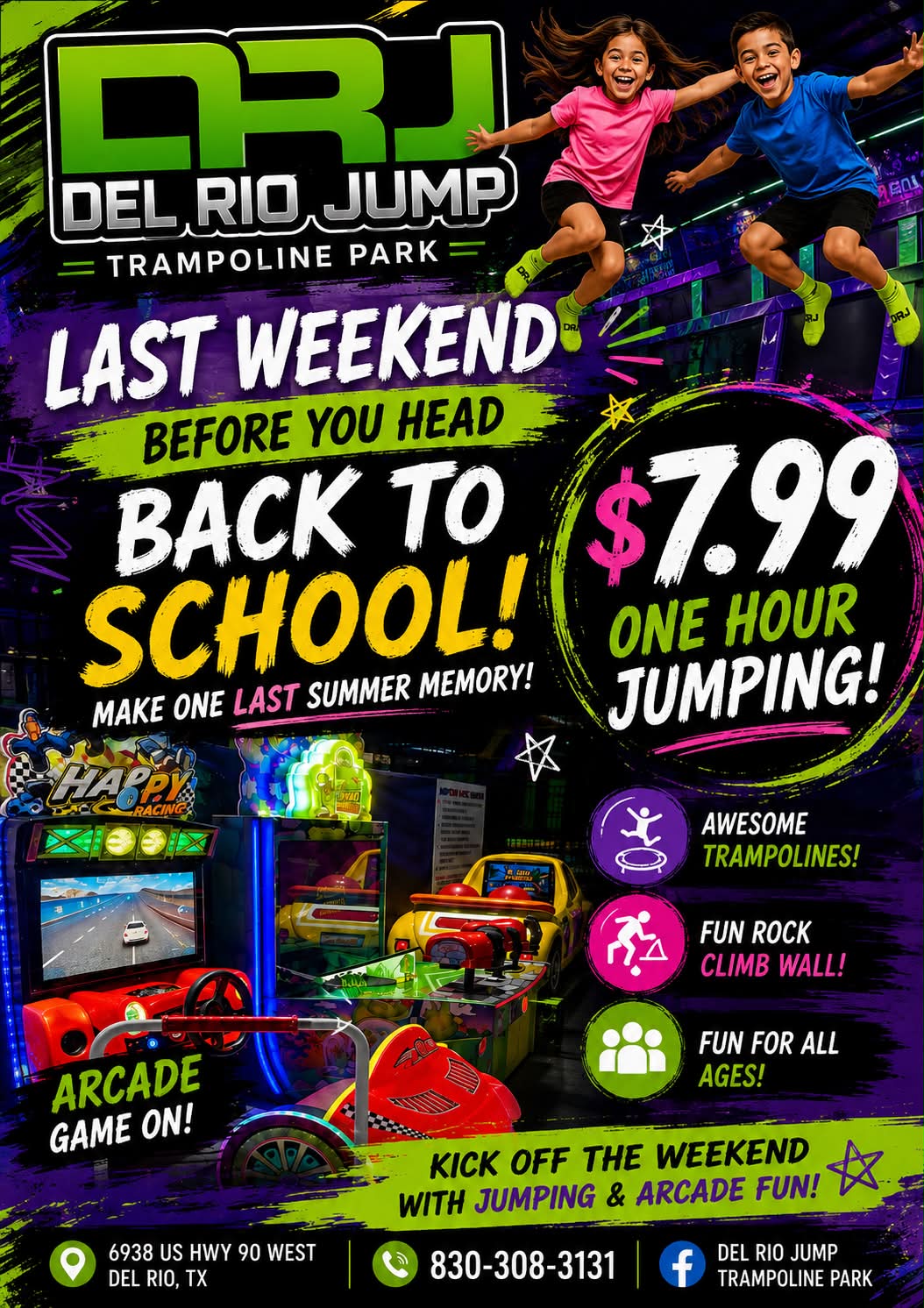 Del - Summer is almost over… so why not GO OUT WITH A BANG