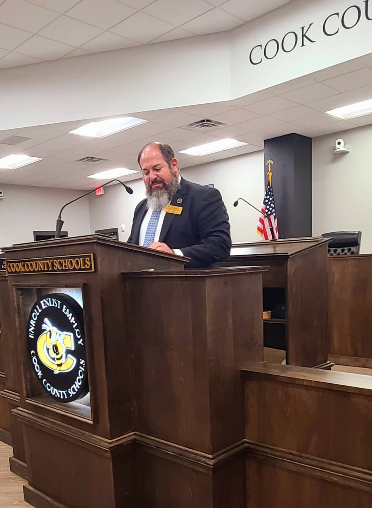 Cook - Judge Stephen Chammoun introduce each student. He also serves as ...