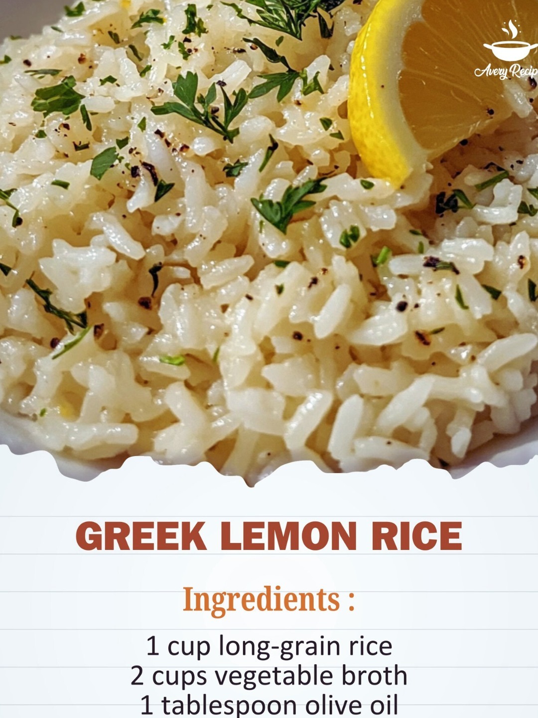Don't - Greek Lemon Rice Zesty Greek Lemon Rice with Fresh Herbs ...