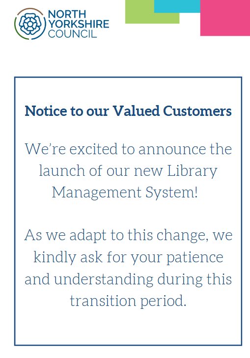 Skipton Library - We're now live with our new Library Management System ...
