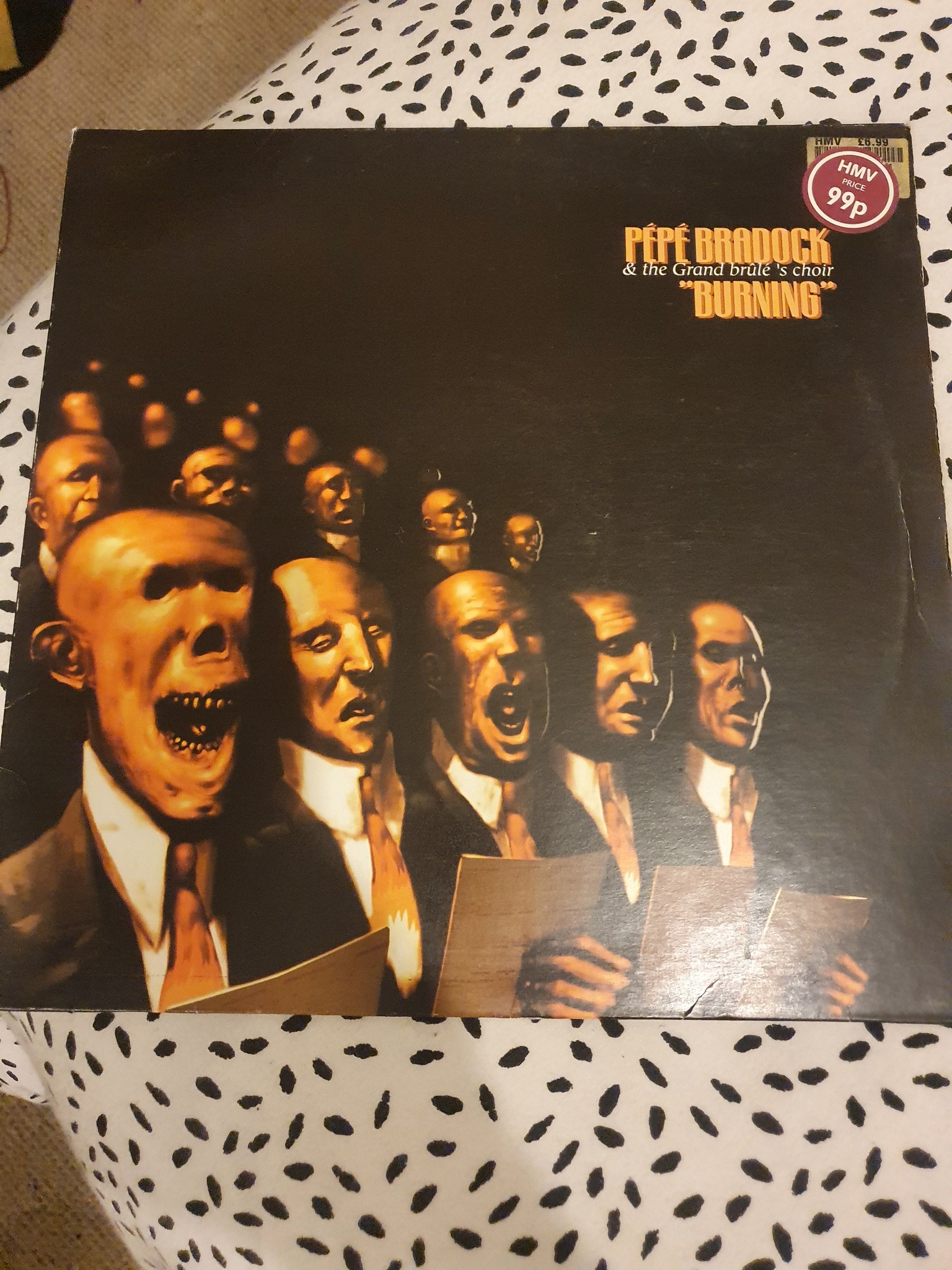 レコード PEPE BRADOCK / BURNING アナログレコード