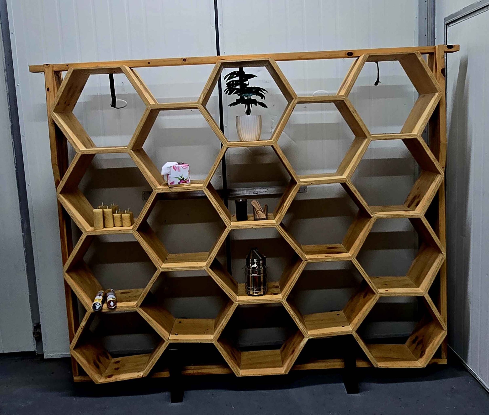 Custom honeycomb shelving - Wall Shelves & Ledges - Cairns, Queensland