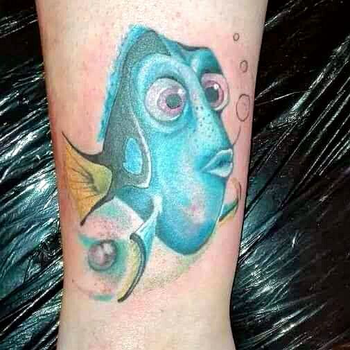 Finding Nemo , Dory... - The juggler's ink tattoo studio