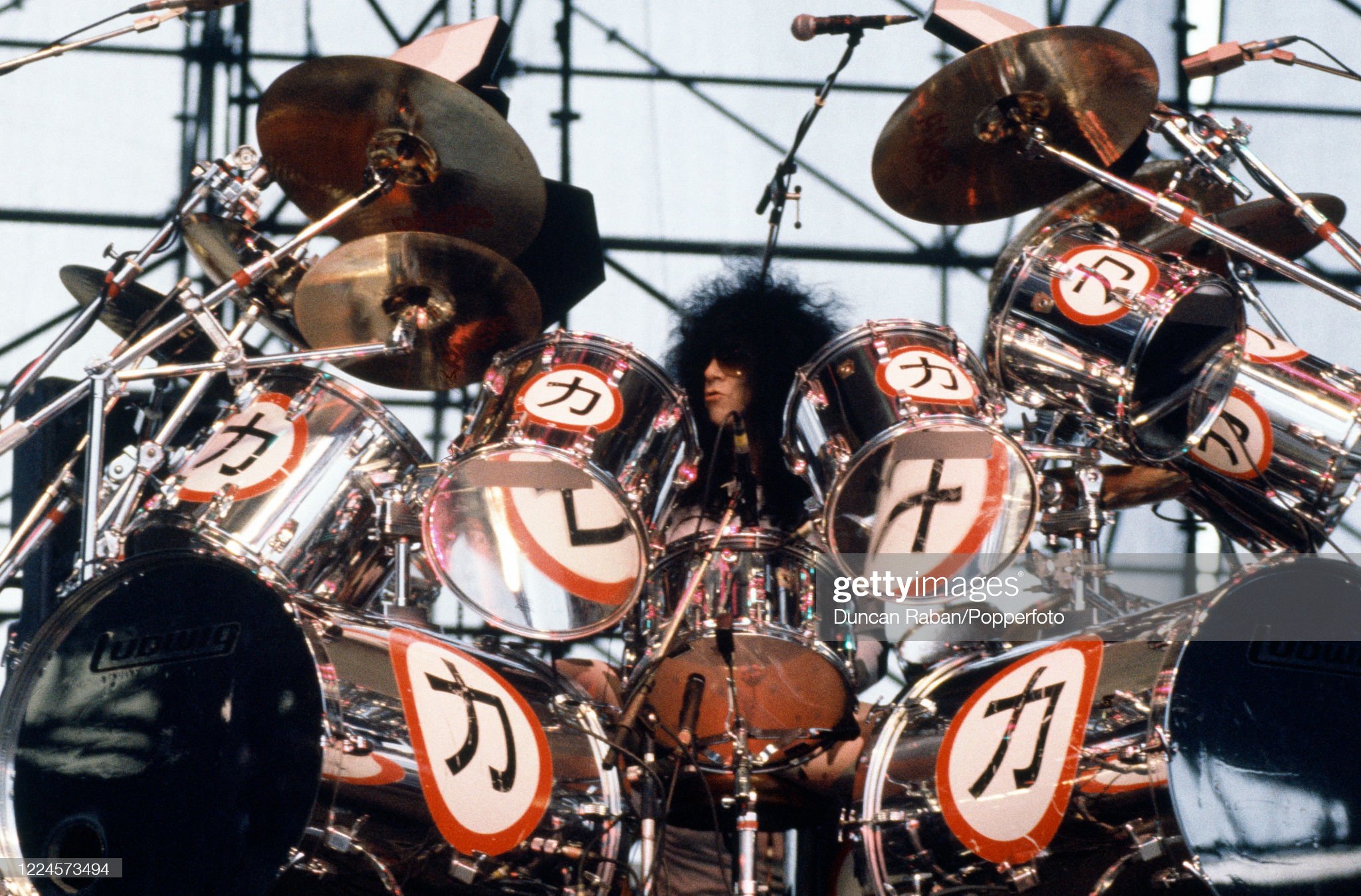 Kiss playing 1988 'Donington Monsters Of Rock'