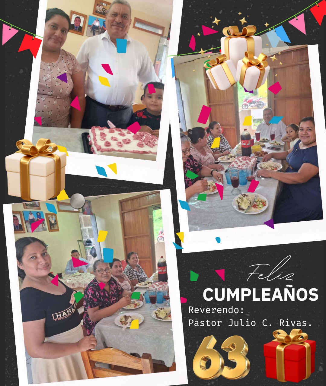 TV - 🥳Feliz cumpleaños🥳 La familia Rivas felicita los 63 años del ...