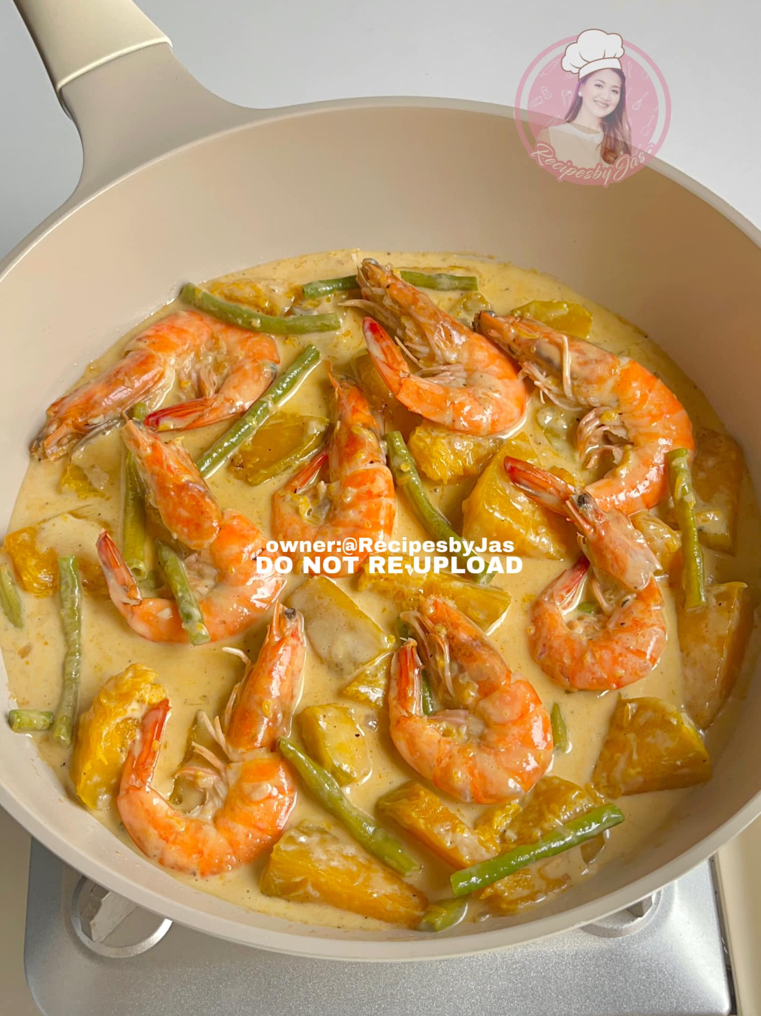 RecipesbyJas - Ginataang Kalabasa at Sitaw with Hipon. 🤤💛 | Facebook