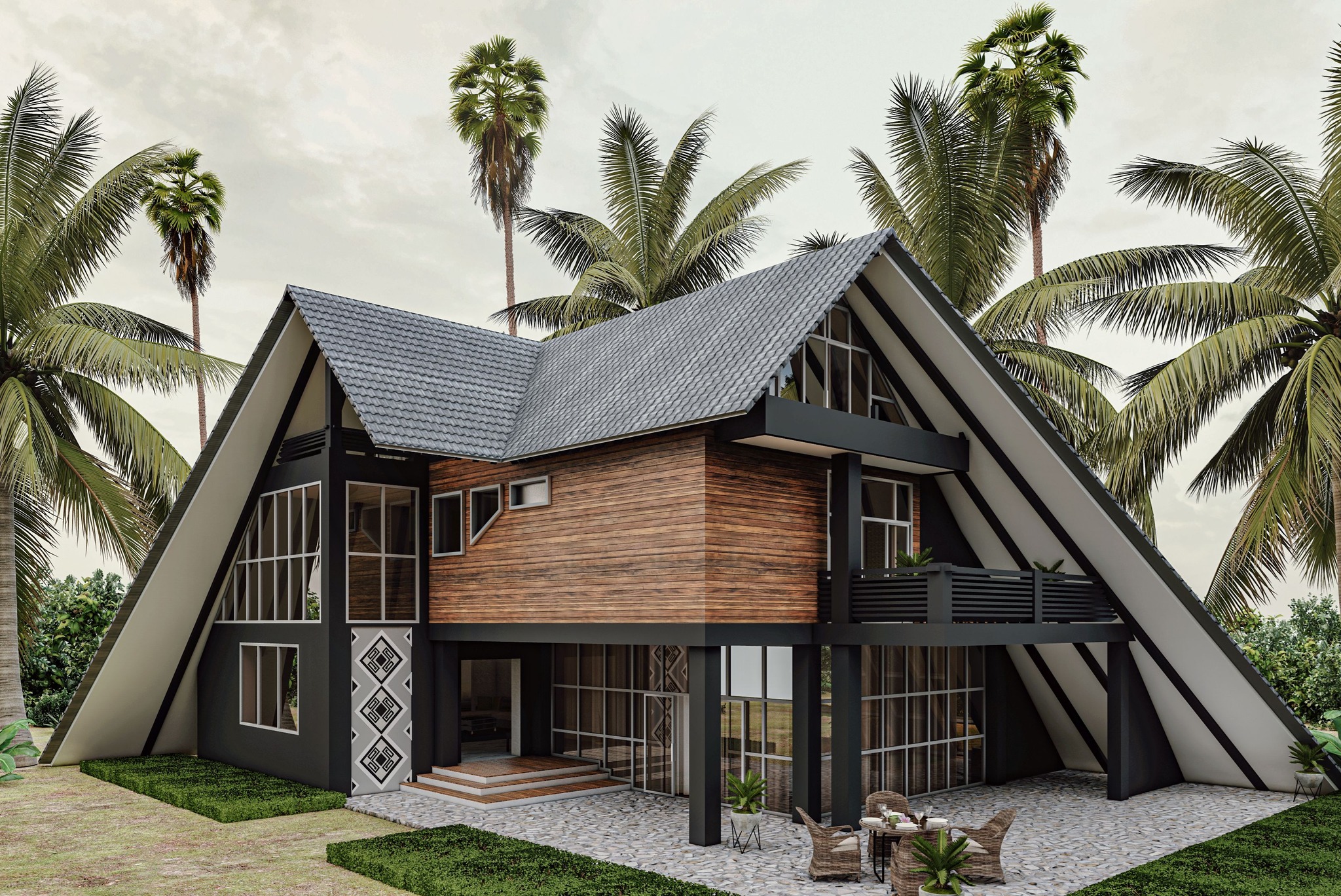Hoseein - HELLO 😍😍 Revit Architecture Modeling My New Work Exterior ...
