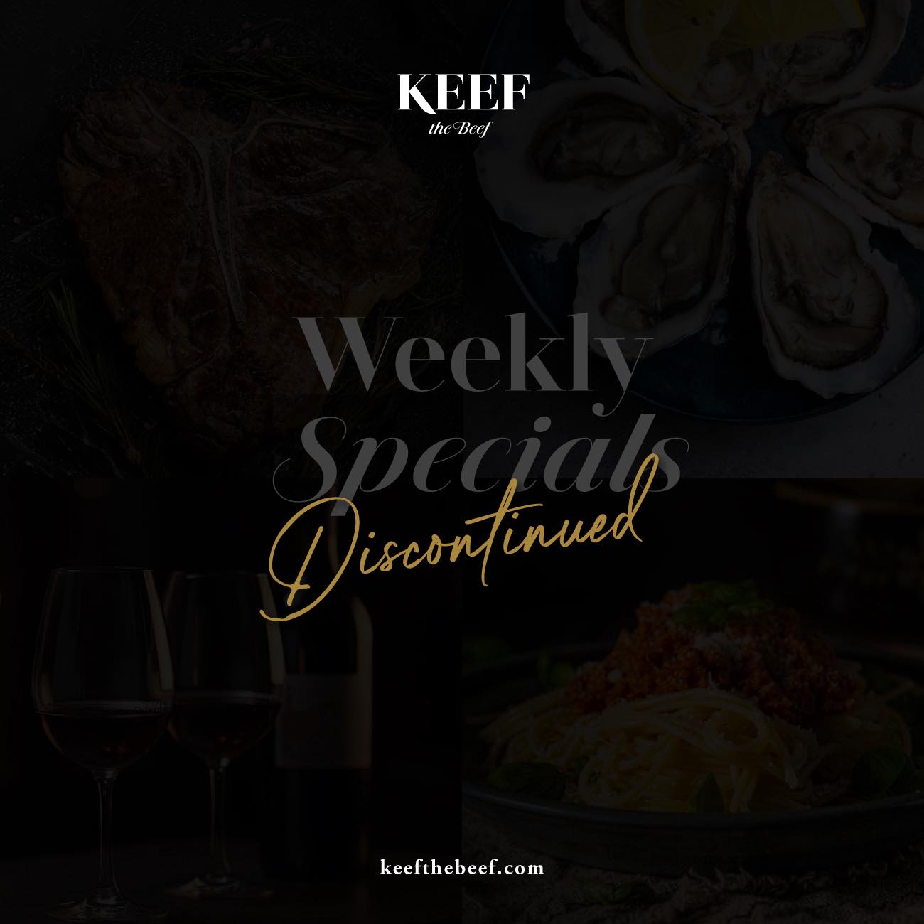 Keef - Our new menu, with price reductions and new PL options, is ...