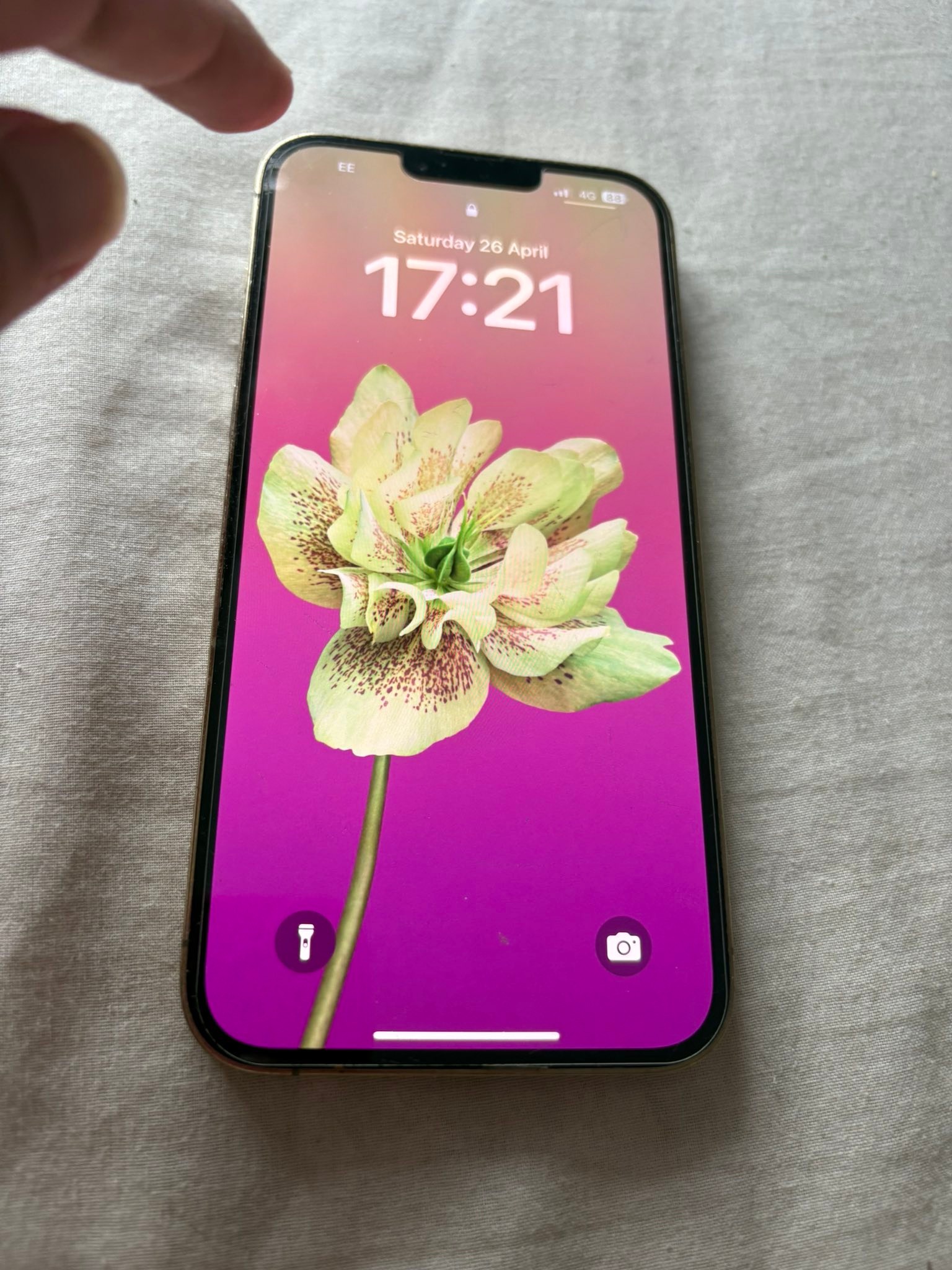 I phone 13 pro max cracked only at the back cover