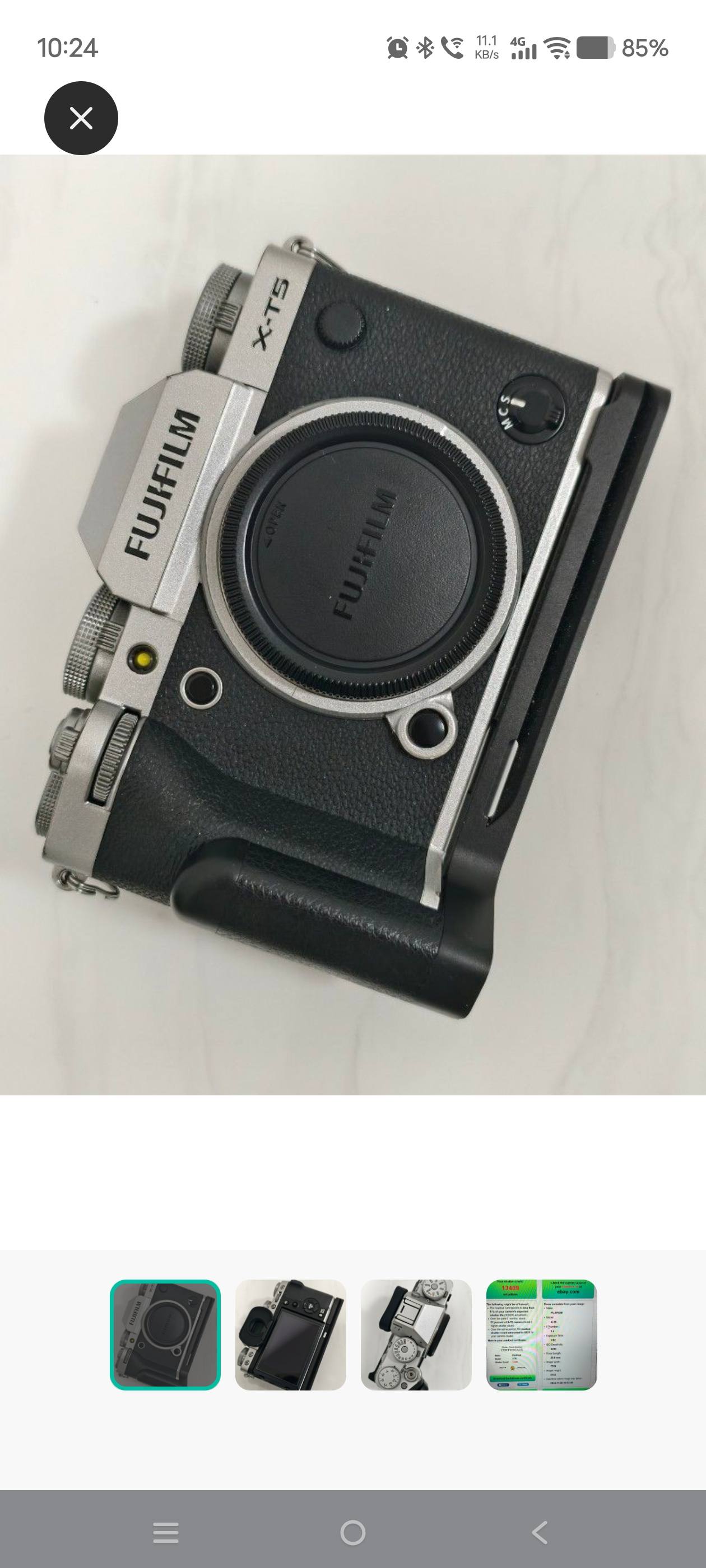 Pre-owned Fujifilm X-M5 body for sale