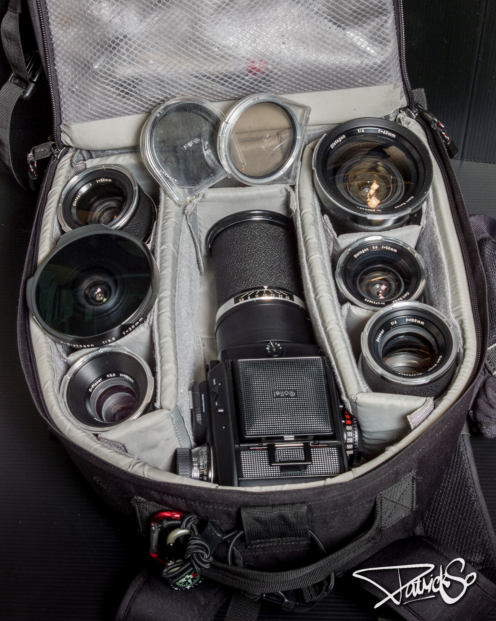 Rolleiflex SL66SE medium format camera outfit