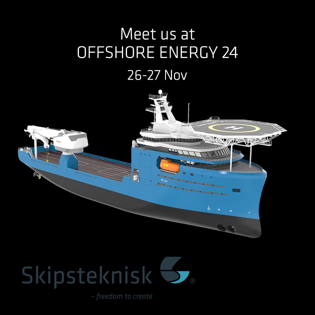 Skipsteknisk - Skipsteknisk will attend the Offshore Energy 24 ...