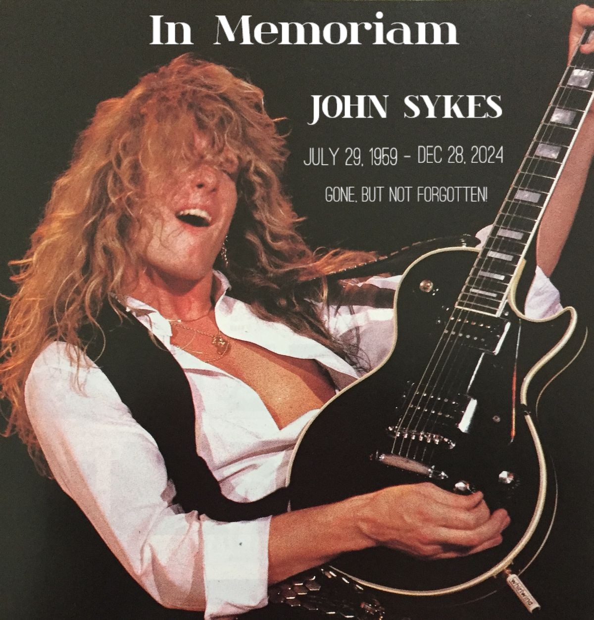 THIN LIZZY　Phil Lynott　John Sykes 参加 CD 𝐉𝐨𝐡𝐧 𝐒𝐲𝐤𝐞𝐬 & 𝐏𝐡𝐢𝐥 𝐋𝐲𝐧𝐨𝐭𝐭 🤘❤️