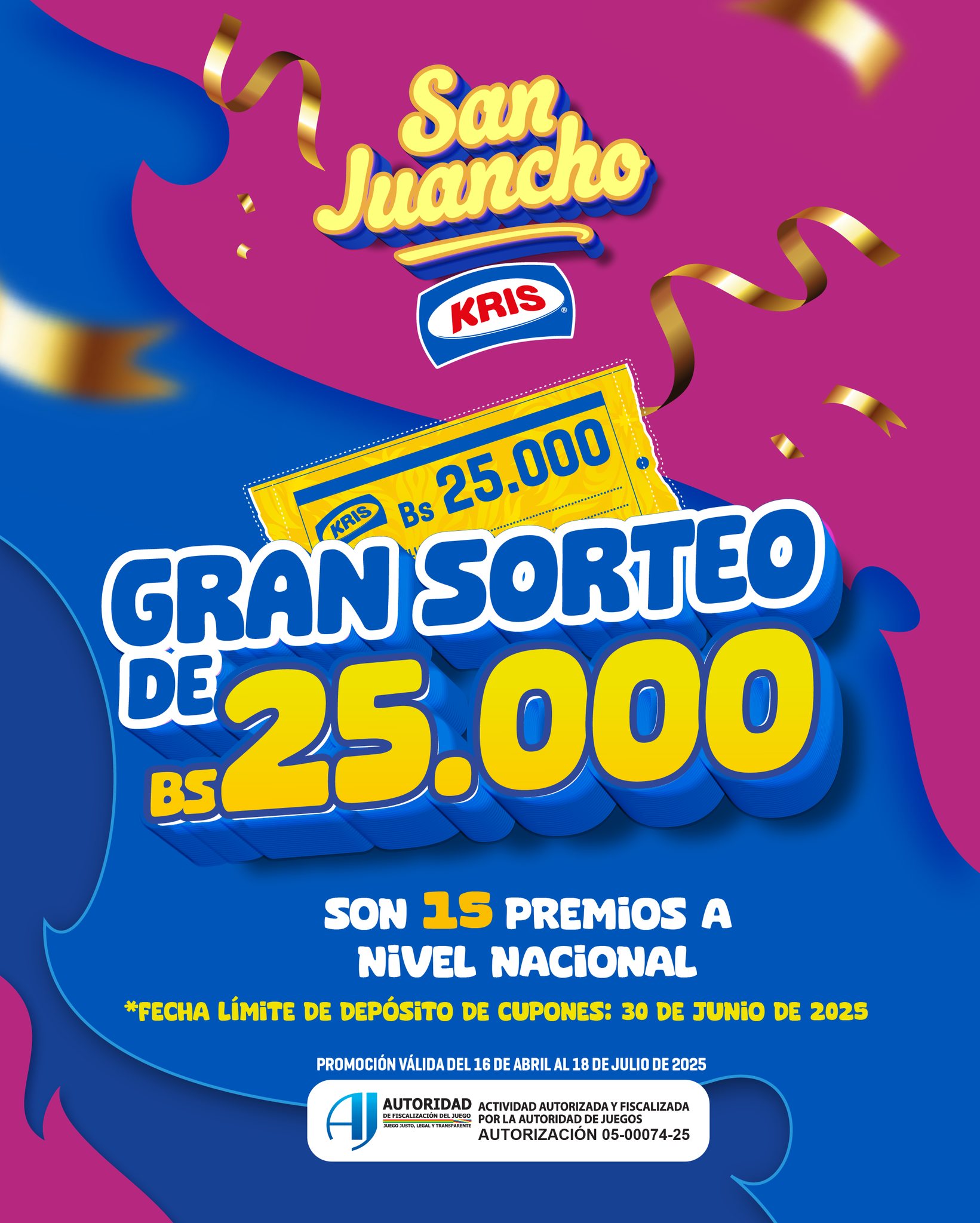 KRIS - Llegó la temporada de celebrar y compartir con San Juancho de ...