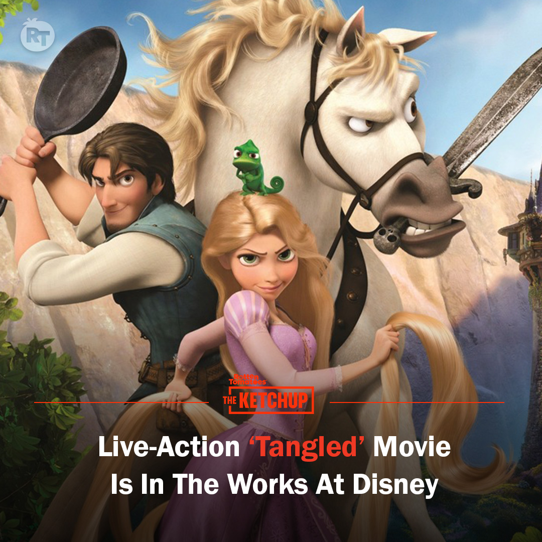 Rotten Tomatoes - A live-action #Tangled movie is in the...