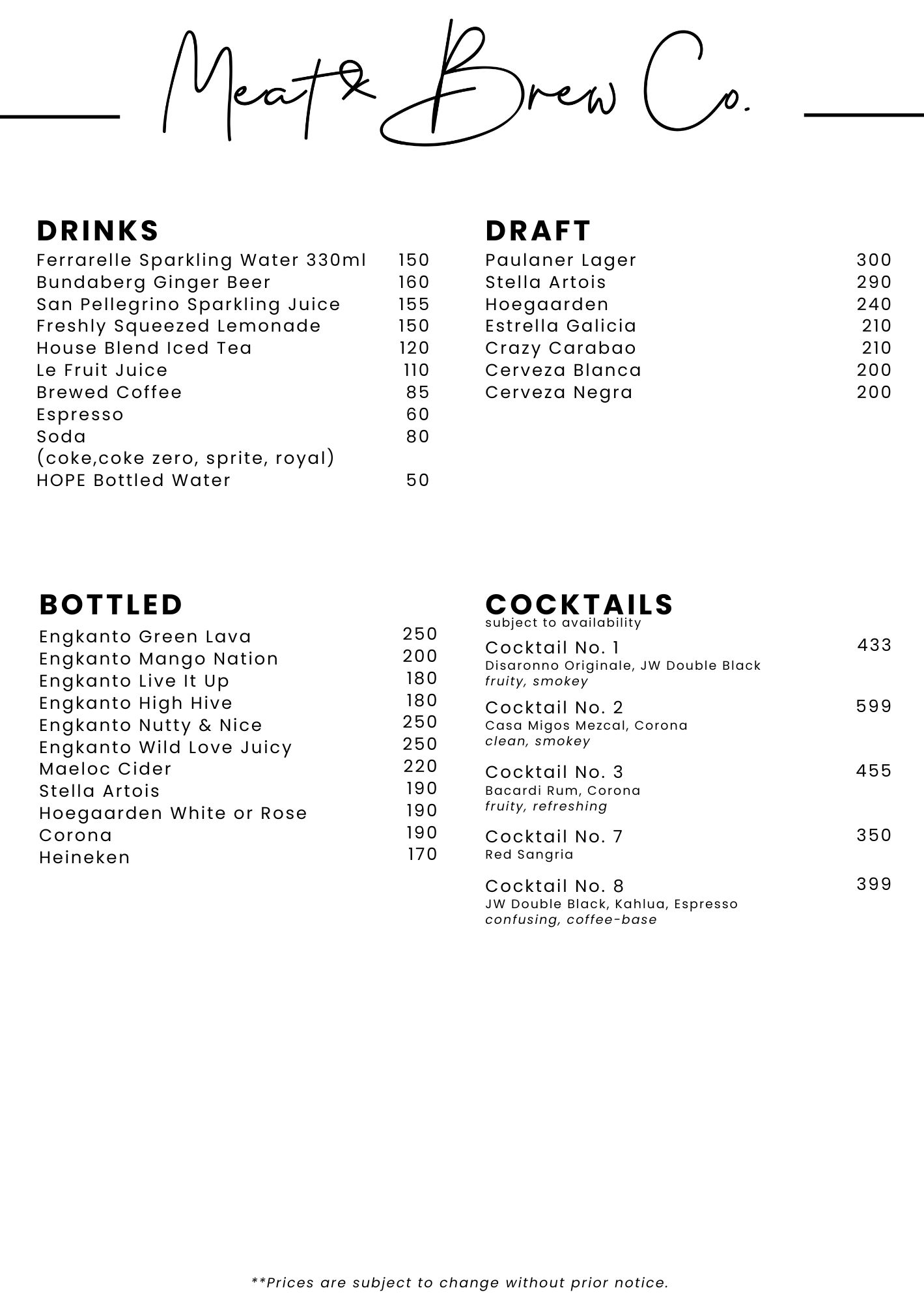 Meat & Brew Co. | Silang