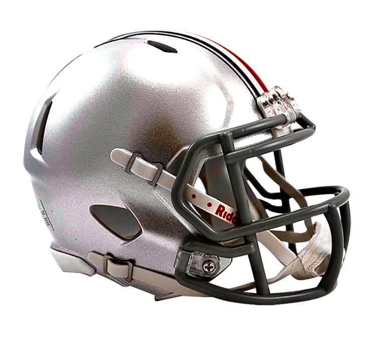 brooklyn football helmet Cleveland Browns Riddell SpeedFlex Alpina Brooklyn Helmet - smoke-blue