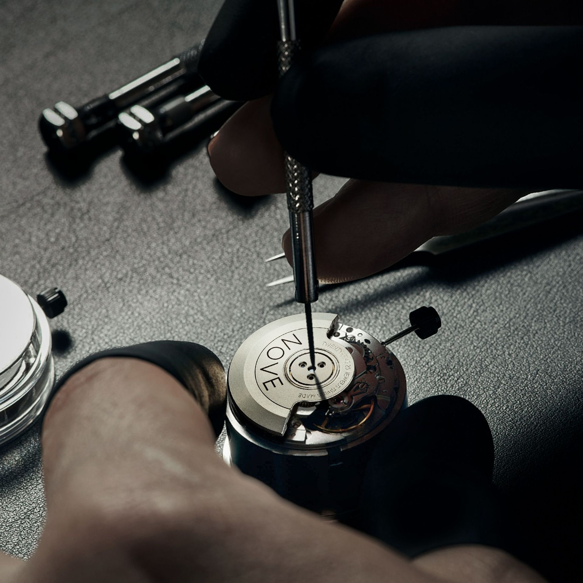 Nove Watch - The Swiss made Ronda R150, lends itself well... | Facebook