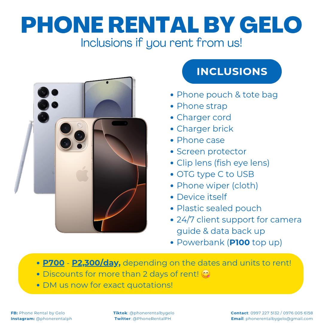 Phone Rental by Gelo added a new... - Phone Rental by Gelo