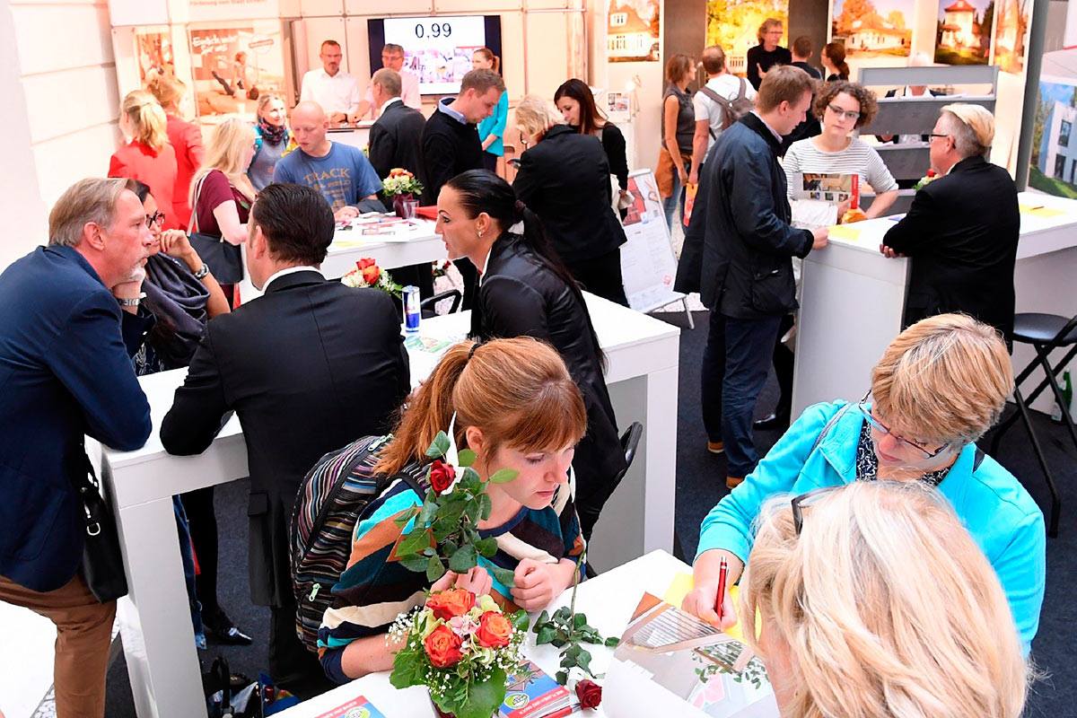Am Wochenende ist es wieder soweit - die Hausbaumesse 