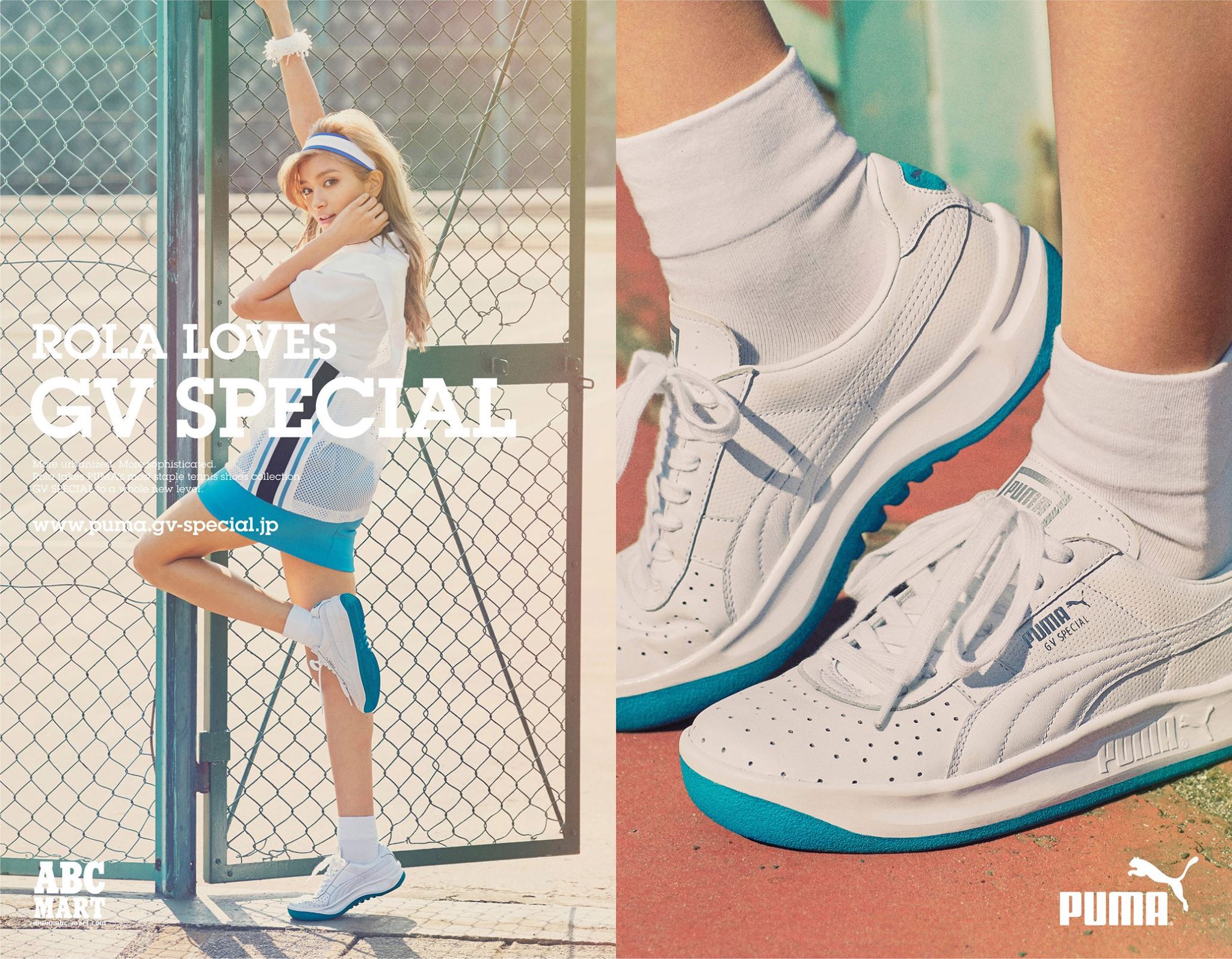 PUMA - ROLA LOVES GV SPECIAL - ローラがモデルとなったテニス 
