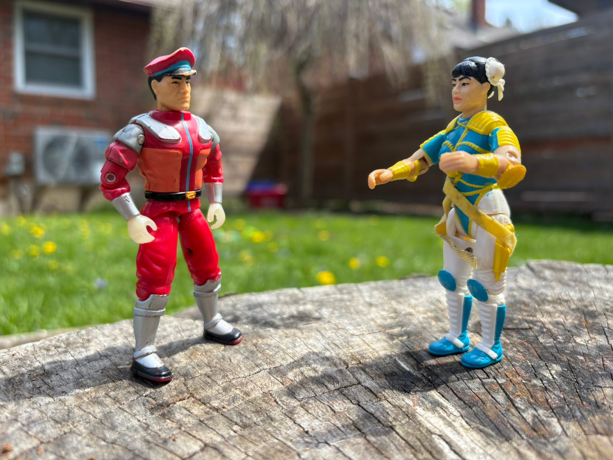 Street Fighter GI Joe's from the 90s!