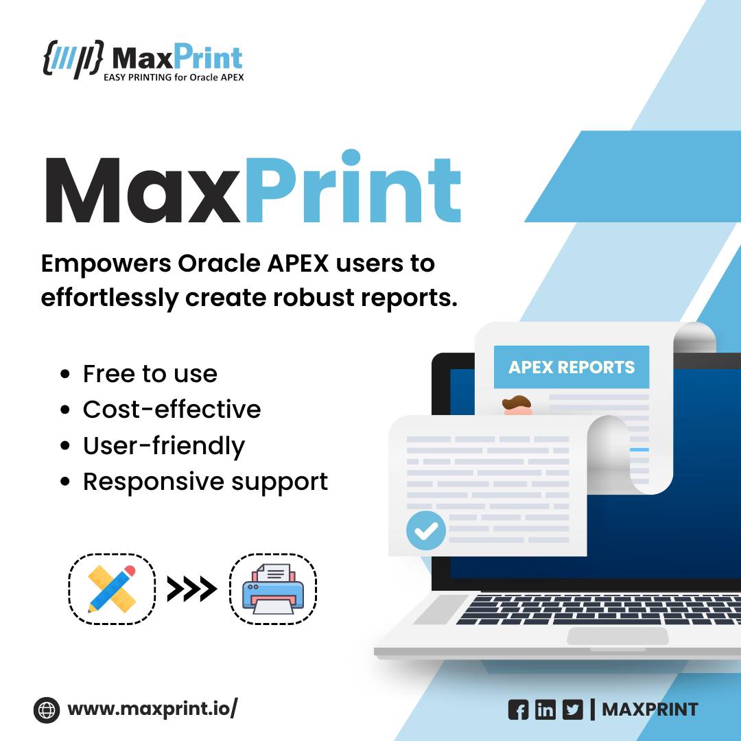 MaxPrint is very simple and quick to... - MaxPrint Reports | Facebook