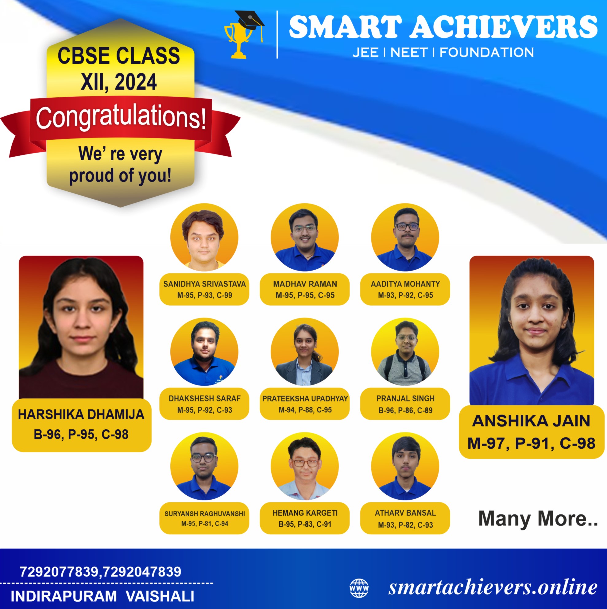 Smart - 🥇 CBSE CLASS - XII Results 2024 🥇 Heartiest Congratulations for ...